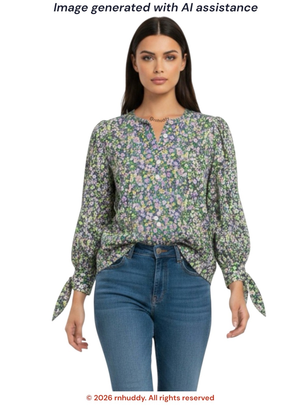 Anthropologie Maeve XS floral Ashleigh puff sleeve button up blouse